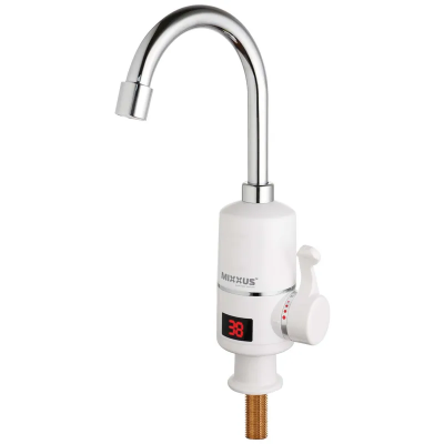 Проточный кран-водонагреватель Mixxus Electra 1100E (с индик. темп.) (MI2744)